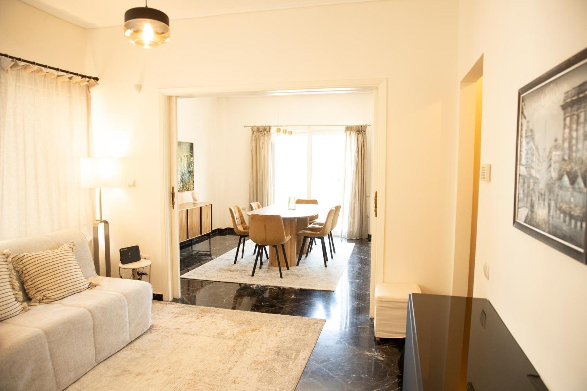 Spacious Glyfada Golf 4Br -Near Beach + Shops Athen Exterior foto