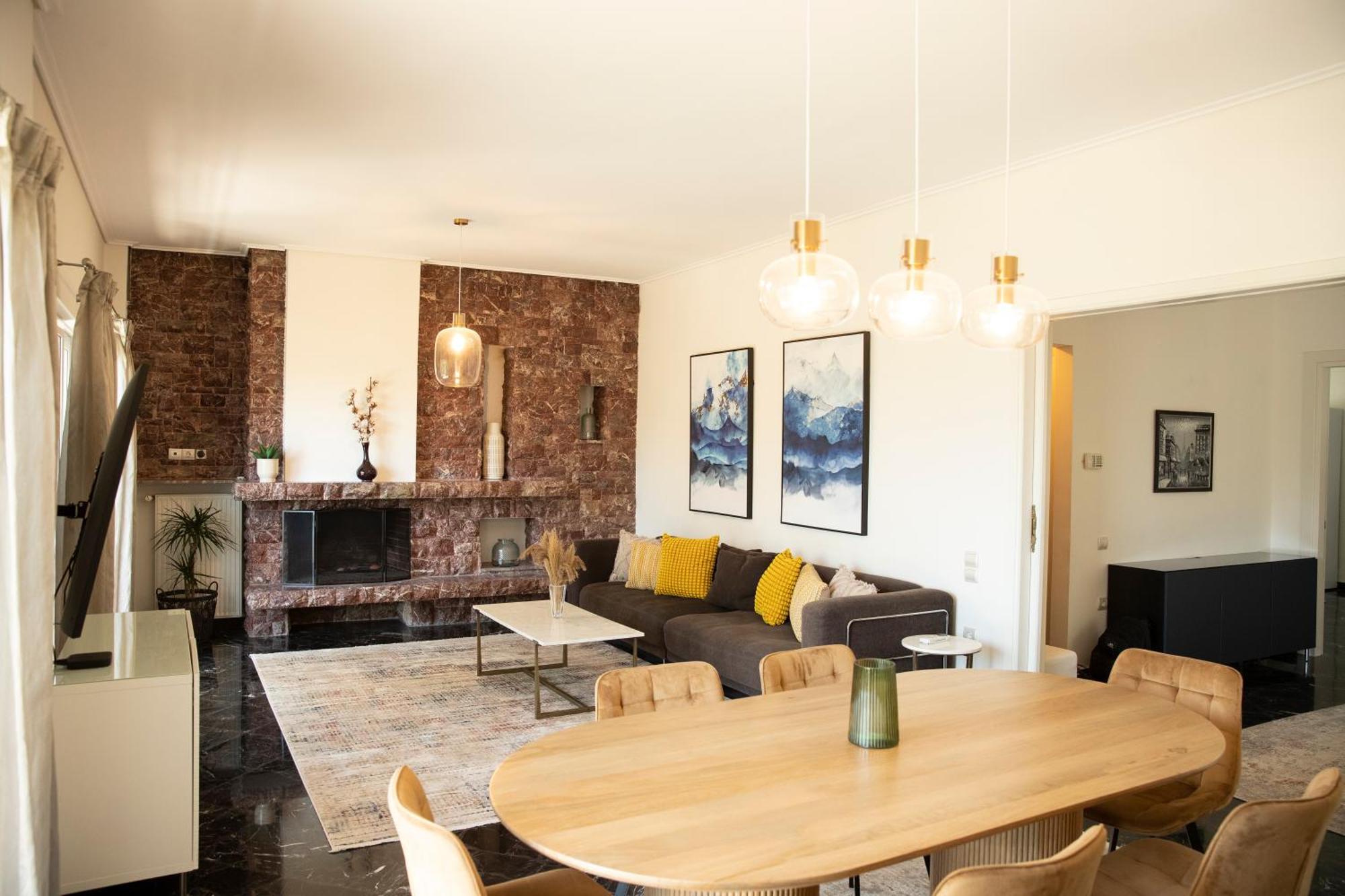 Spacious Glyfada Golf 4Br -Near Beach + Shops Athen Exterior foto
